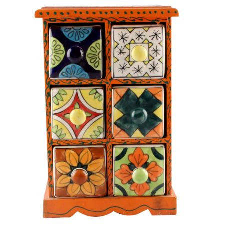 Spice Box-1461 Masala Rack Container Gift Item